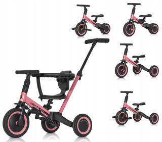 Bicykel Colibro Tremix UP 8" balančný, ružový
